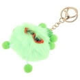thumbnail image 5 of Unique Bargains 1 Pc Fashion Coal Ball Handbag Charm Bag Accessories Fluorescent Green, 5 of 5