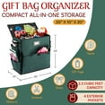 thumbnail image 3 of DTX International Elf Stor Ultimate Organizer Holiday Storage for Gift Wrap and Bags, 3 of 7