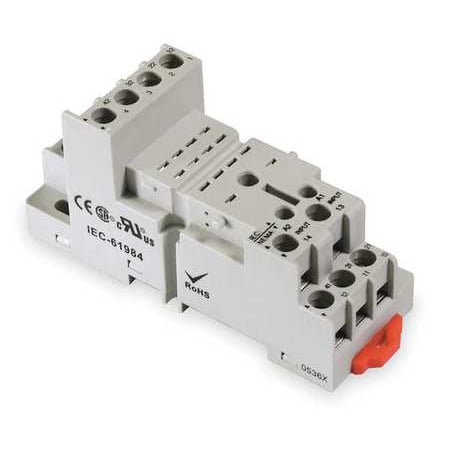 Rly Scket,Elvtr,Squre,14 Pin,10A,3.11" L DAYTON 1EGP7