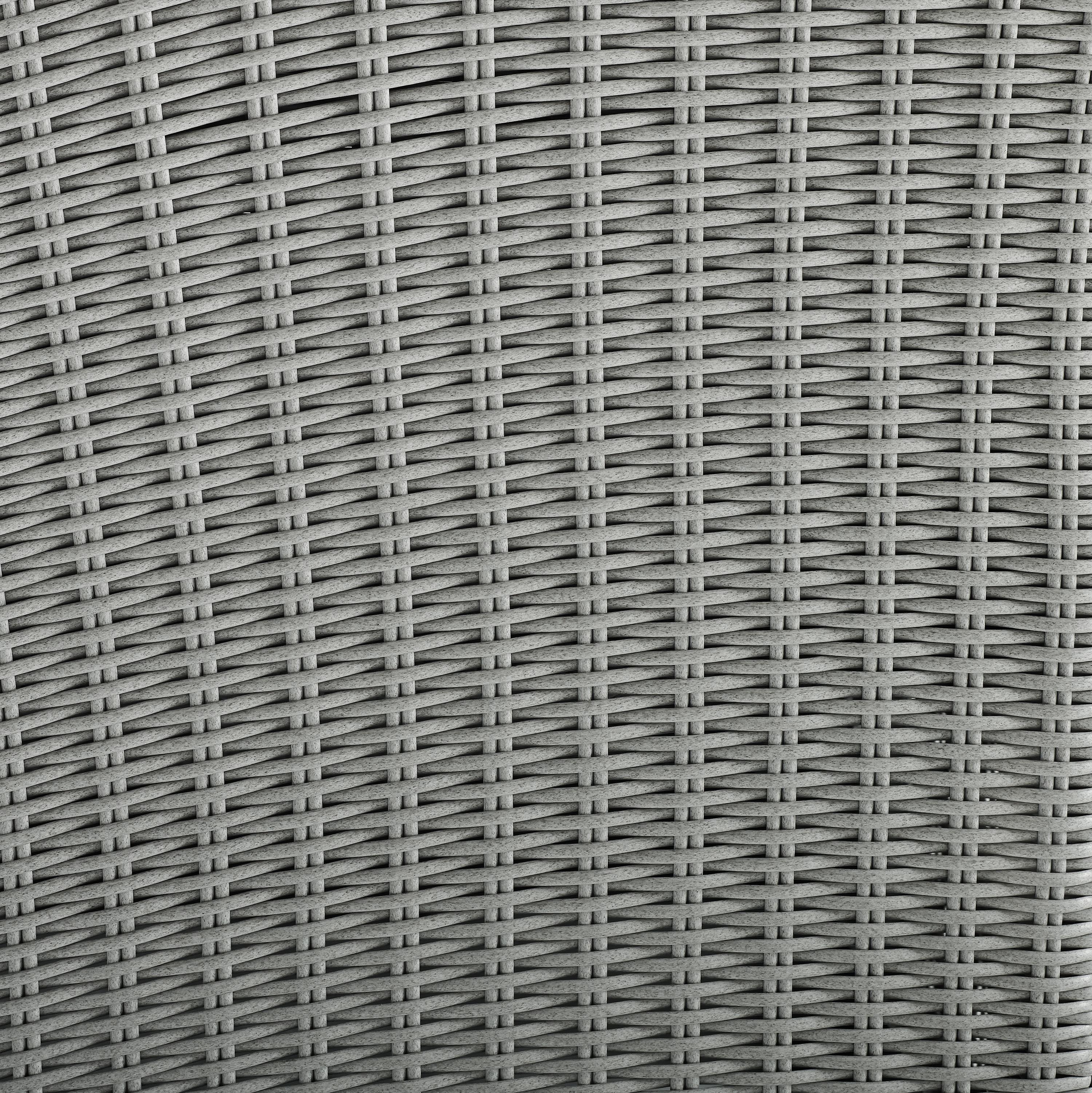 Crosley Bradenton 3 Piece Wicker Patio Sofa Set in Gray - image 3 of 7