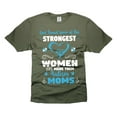 thumbnail image 4 of God Found Some Of The Strongest Women And Made Them Autism Moms Shirt Autism Mother Tee (5X-Large Black), 4 of 6
