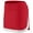RED/WHI, variant on Augusta Drop Ship Girls' Action Colorblock Skort
