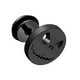 thumbnail image 5 of Pendientes Decorativos Minnieouse Estilo Punk Acero Inoxidable Negro 10x10mm, 5 of 6