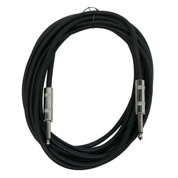 Harmony Audio HA-QRT15 Pro DJ 1/4" Male to 1/4" Male Jack 15FT Speaker Cable New