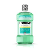 Soft Mint Listerine Antiseptic Mouthwash For Bad Breath Germs, 1.5 L