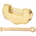 thumbnail image 1 of Veeki Vintage Mini Cabinet Drawer Gift Box Decorative Padlock, Unique Design, Beautifully Engraved Retro Design Multipurpose with Key Zinc Alloy for Jewelry Box Suitcase Home Decor24055661, 1 of 4