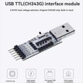 thumbnail image 4 of Módulo Convertidor Industrial de Puerto Serie USB A TTL, 3,3 V/5 V, Chip CH343G para 7/8/8.1/10/11, 4 of 5