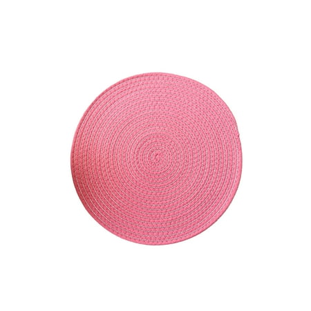 

JFY Insulation Mat Flexible Heat-resistant Cotton Flax Home Dining Table Woven Place Mat Kitchen Supplies