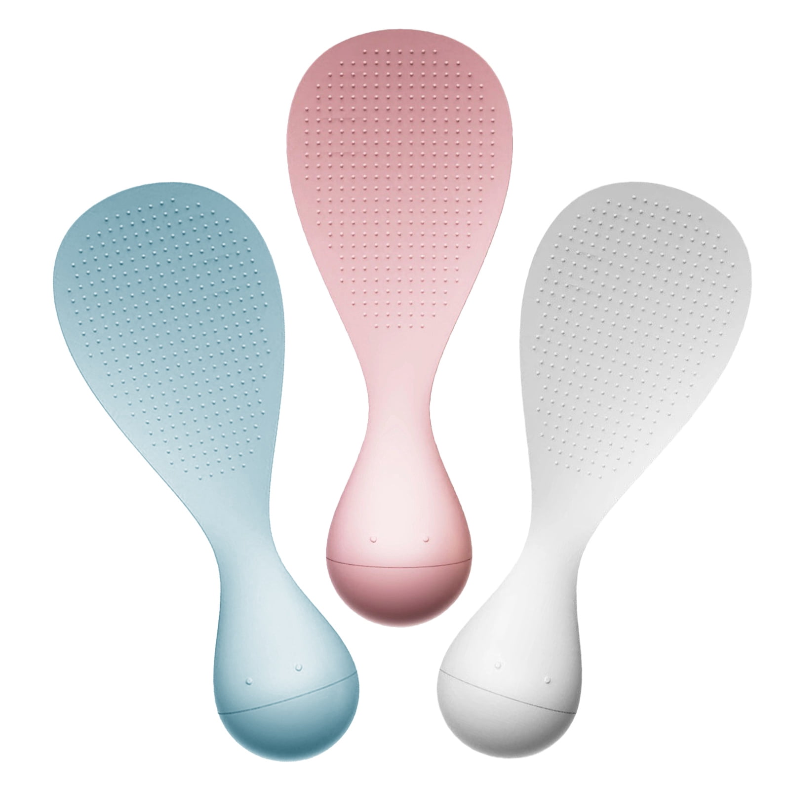Zak! Designs 3pc Happy Face Spoon Set - Red, White & Blue
