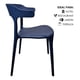thumbnail image 3 of Sillas Minimalista JAUZ IMPROVEMENT 4pz Color Azul Estilo Africa A2214, 3 of 5