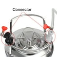 thumbnail image 4 of ENJOYW Brew Beer Ball Lock Keg Disconnect Barbed Threaded Dispenser Carbonation Cap Beer Keg Connector, 4 of 6