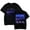 Black, variant on Lenny Kravitz Blue Electric Light Tour 2025 Tee Shirt Casual Short Sleeve Cool Tshirt
