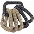 thumbnail image 1 of czcpp-PARACORD PLANET Tactical Carabiner Keychain 6 Pack - Durable Plastic Carabiners - Lightweight Spring Snap Gear - Utility Hooks for Backpacks, Buckles, Hanging Gear, and Outdoor Recreation, 1 of 4