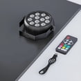 thumbnail image 3 of Luz Estroboscópica Navideña, Luces Estroboscópicas con Control Remoto RGB de 10 W, Luz Estroboscópica LED Inalámbrica para Escenario, Baile, Boda, 3 of 5