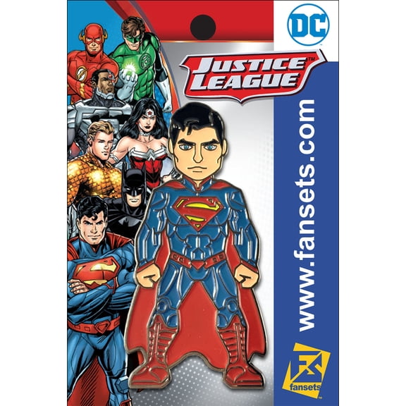 DC Comics New 52 Superman Licensed FanSets Pin