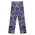 thumbnail image 3 of Haunted Mansion Pajama Pants Breathable with Pockets Pajamas For Lady Vintage Sleeping Pants Bedroom Homewear, 3 of 6