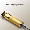 thumbnail image 2 of Sonducket Cortadora de pelo eléctrica, afeitadora con indicador recargable por USB, máquina de afeitar portátil para salón, cortadora de pelo Ciclismo Plata, 2 of 6