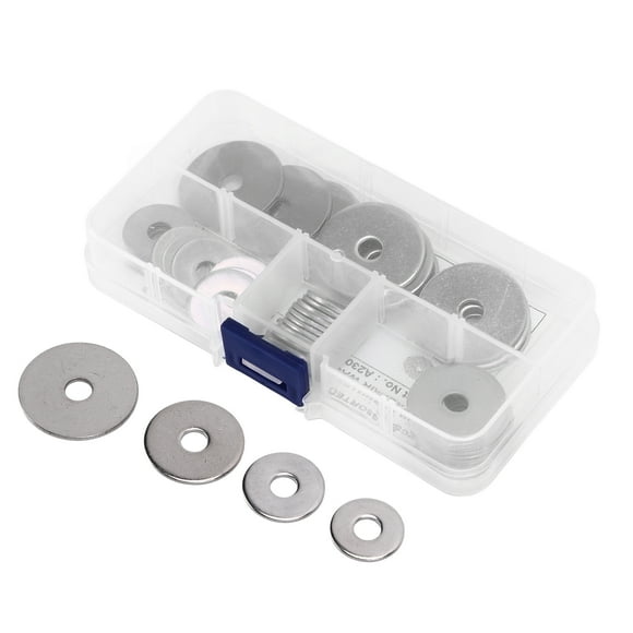Mudguard Washer Assortment Set, M6 Penny Repair Washer Weak Magnetic Universal for Ships for Household for Cars