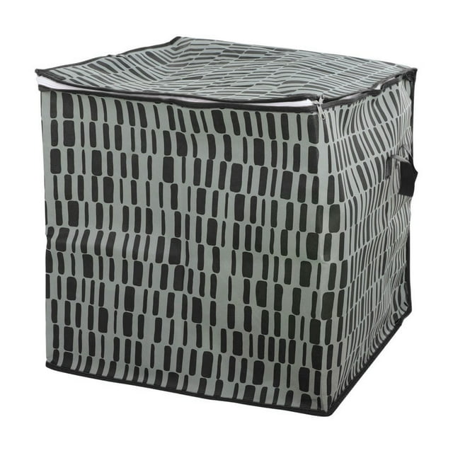 Flash Deals! Alofun Comforter Storage Bags Large Capacity Folding Clothes Portable Wardrobe Sorting Clothes Storage Box with Reinforced Handle Zipper for Comforters Pillow Blanket Bedding Quilt