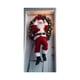 thumbnail image 2 of Seyotauo Festive Christmas Santa Claus Door Banner Decorative Made Of Ice Silk Fabric Holiday Door Cover with Christmas Santa, Perfect for Indoor and Outdoor Christmas Decorations, 2 of 6