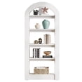 thumbnail image 2 of Fnova 5-Tier Arch-Shaped Storage Shelf Unit, Modern Open Display with Anti-Tip Kit for Living Room Bedroom Home Office, 2 of 11
