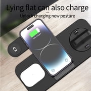  Wireless Charging,Stand with Cable and Charger Magnetic,wireless fast charging base, multifunctional interface charger