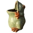 thumbnail image 2 of European Retro Kiln Changing Glaze To Make Old Succulent Flower Pot Frog Pot Succulent Flower Pot, 2 of 6
