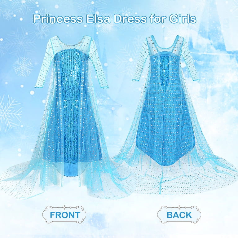 where to buy a princess dress Bright Pink Exchange for different size are free. Jurebecia Girls Snow Queen Dress