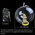 thumbnail image 3 of Burbujas transparentes grandes EFAY, 10 piezas, 30", 3 of 5