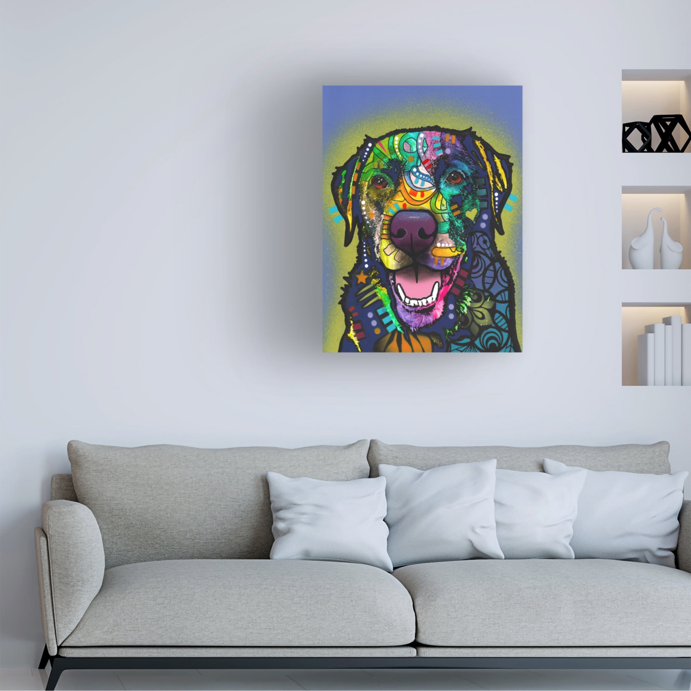 Canvas Wall Art - Dean Russo 'Trust' Wall Art for Living Room, Bedroom, or Office Décor by Trademark Fine Art - 14 x 19 Inches