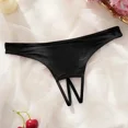 thumbnail image 6 of Sexy Lingerie for Women, Two Piece Sheer Matching Seamless Bra and Naughtie Low Rise Hotpants Panties, 6 of 8