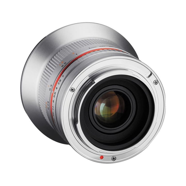 Samyang SY12M-FX-SIL 12 mm F2.0 Nano Coating System CS Samyang SY12M-FX-SIL 12 mm F2.0 Nano Coating System CS