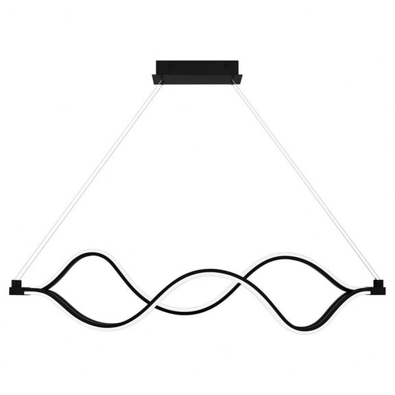 Quoizel Lighting - Bleecker - 42W LED Linear Chandelier In Contemporary