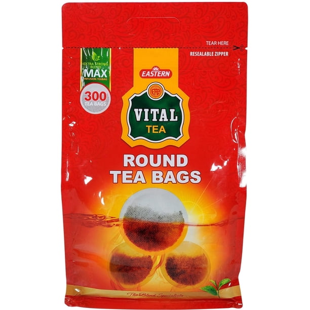 a2zchef Vital Tea - Tea Bags - Zip Pouch - Round Each [300 ct] - Walmart.ca