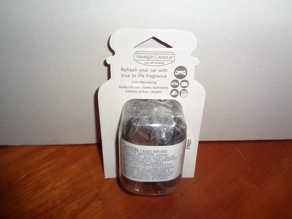 KLYNE - Yankee Candle Car Jar Air Freshener Variety 3 Pack Leather, New Car & Midsummer