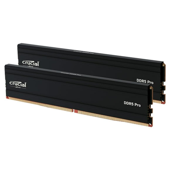 Kit de escritorio RAM Crucial Pro de 32 GB (2 x 16 GB) DDR5 6000 MHz