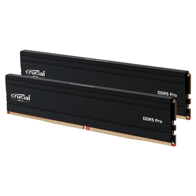 Kit de escritorio RAM Crucial Pro de 32 GB (2 x 16 GB) DDR5 6000 MHz