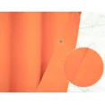 thumbnail image 2 of 2PC Set GHL30 Orange Versatil Grommet Thermal Blackout Window Tier Short Curtain Unlined Panel 28"x36" Each Piece, 2 of 5
