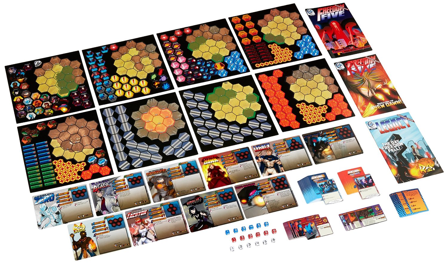 Greater Than Games Sentinel Tactics: the Flame of Freedom Board Game - image 2 of 2