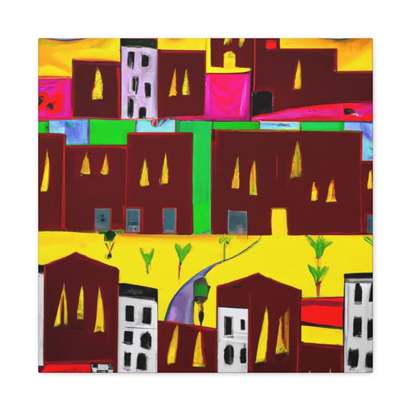 Minimalist Abstraction Form - Canvas