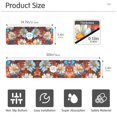 thumbnail image 3 of Yayeee Faucet Mat for Kitchen Sink 30" Diatomite Long Splash Guard Pad, Vibrant Floral, 2 Pack, 3 of 7
