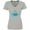 AC-Heather Grey, variant on Inktastic Fort Myers Beach Florida Vacation Women's V-Neck T-Shirt