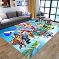 thumbnail image 2 of Alfombra antideslizante de la Patrulla Canina para baño, alfombra de franela Chase Skye para sala de estar y dormitorio, alfombra para gatear con dibujos animados de Anime de la patrulla canina para n, 2 of 5