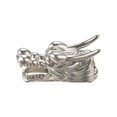 thumbnail image 1 of Abalorio espaciador de cabeza de animales, abalorio de cabeza de animales antiguos, abalorio suelto de gran agujero, abalorio de conector espaciador Blanco Dorado Macarena Cuentas espaciadoras, 1 of 7