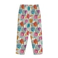 thumbnail image 5 of Naloa Easter Egg Print Women’s Ultra-Soft Comfy Pajama Lounge Pants with Pockets & Drawstring, 5 of 8