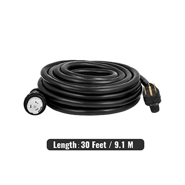 VEVOR Rallonge RV 50 Pieds, 50 Amp, Cordon d'Alimentation RV Robuste