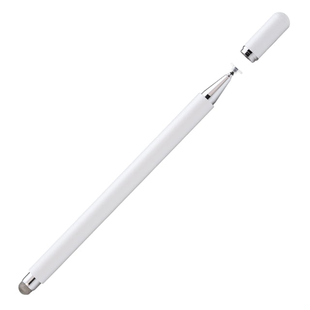 Magnetic Suction-Purpose Handwriting Screen Pen Transparent Disc+Cloth Head+Built-In Suction Cup Universal Capacitive Pen for Mobile Phones and Tab Suction Cups for Body