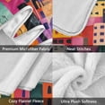 thumbnail image 3 of Yayeee Throw Blanket for Couch Soft Warm 50" x 60" Sofa Chair Bed Decoration, Art Buildings, 3 of 7
