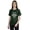 Heather dark green, variant on Inkmeso Women's Tee Top I Don't Have The Time Or The Crayons To Explain This To You Sarcasm Tshirt-HM