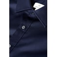 thumbnail image 2 of Gant Diamond G Men's Fitted Stretch Plain Sateen Town Collar Shirt (3050016), Persian Blue, 40, 2 of 3